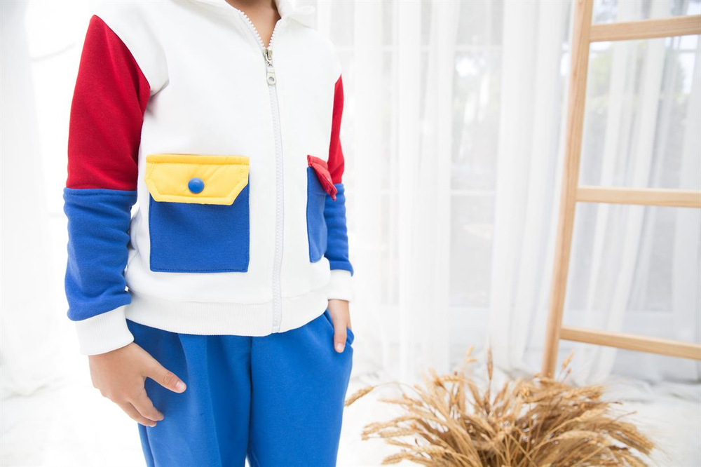 Bleu Lapin Colourful Suit