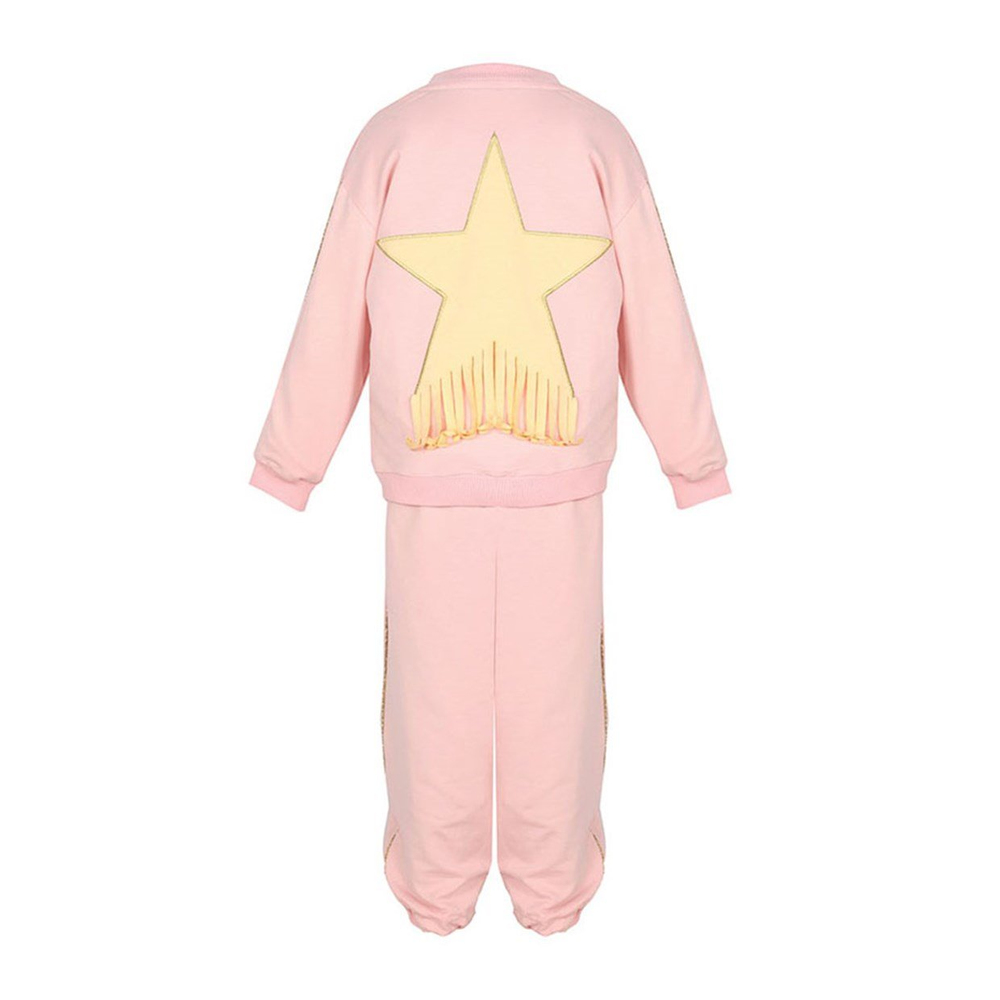 Bleu Lapin Pink Tassel Suit