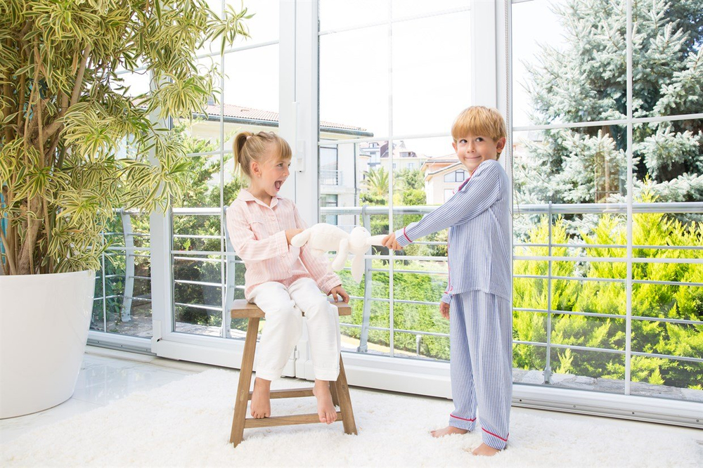 Bleu Lapin Powder Pyjama