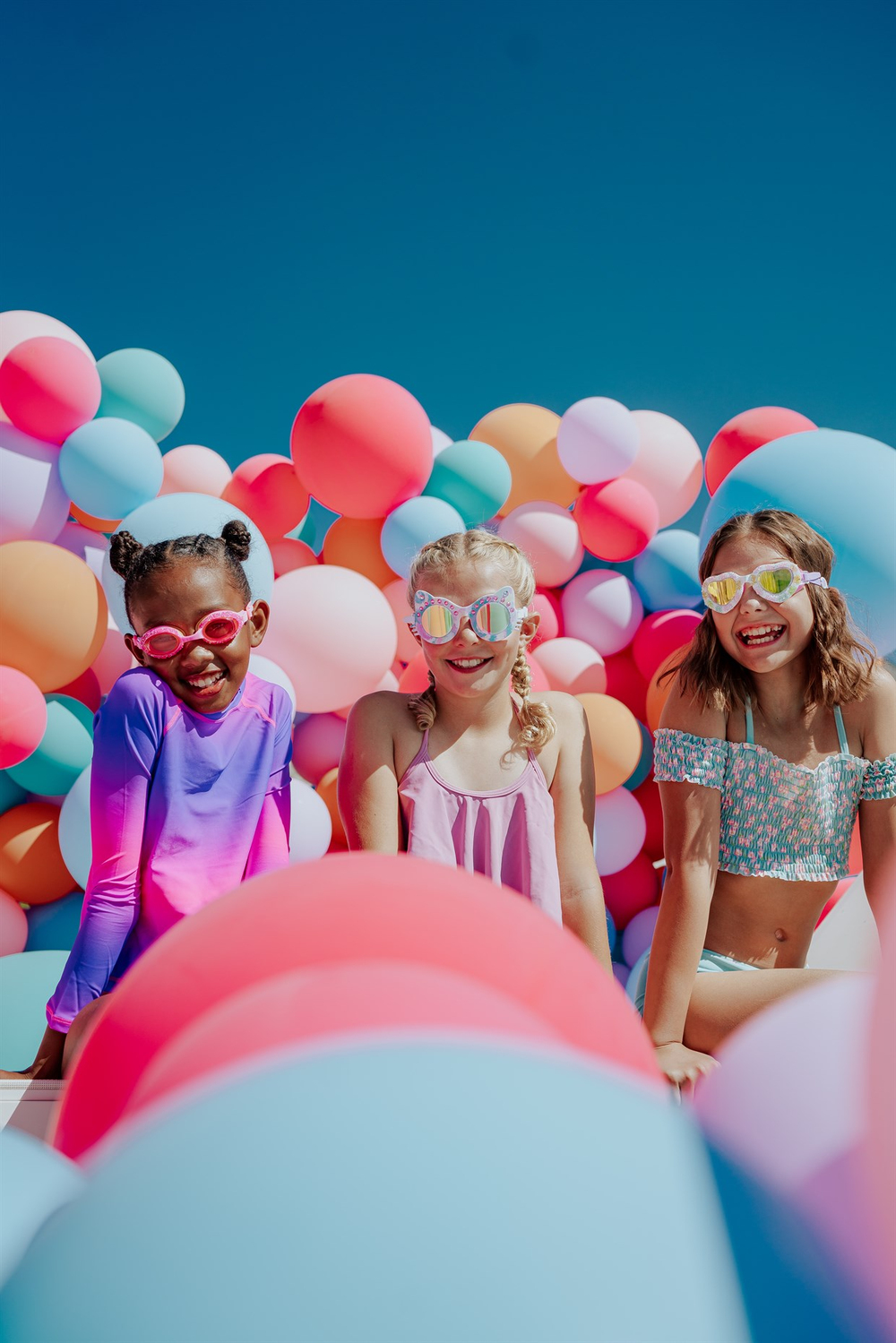 Bling2o Crystal Rock Candy Pink Deniz Gözlüğü
