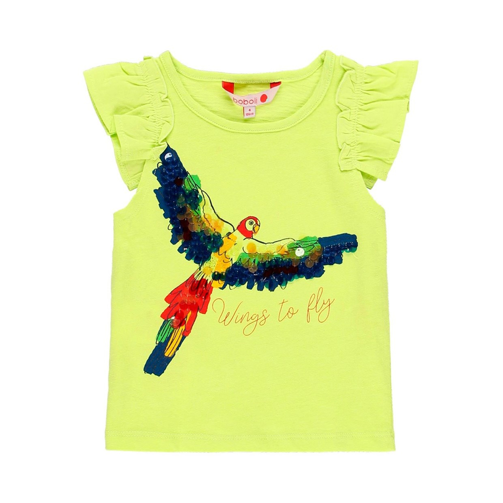 BOBOLİ - KIZ ÇOCUK T-SHIRT