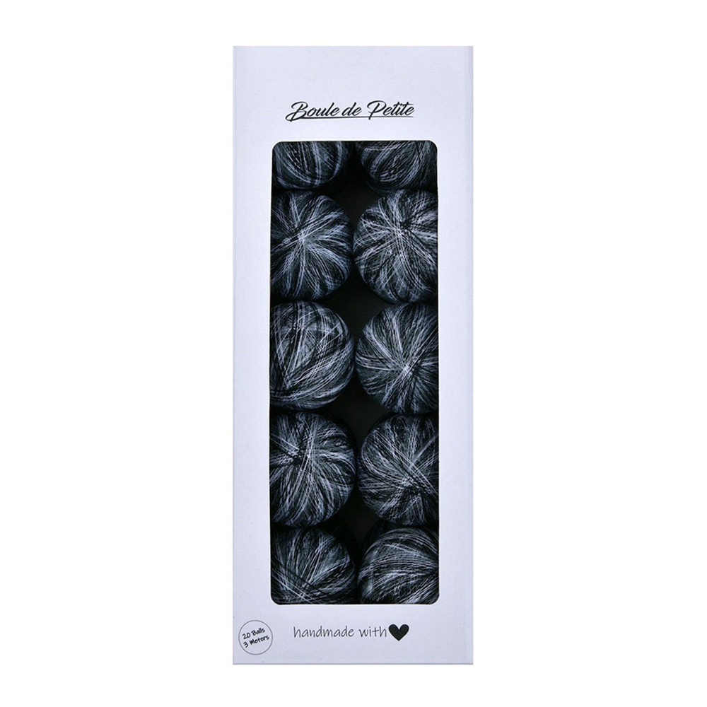 Boule de Petite Marble Black