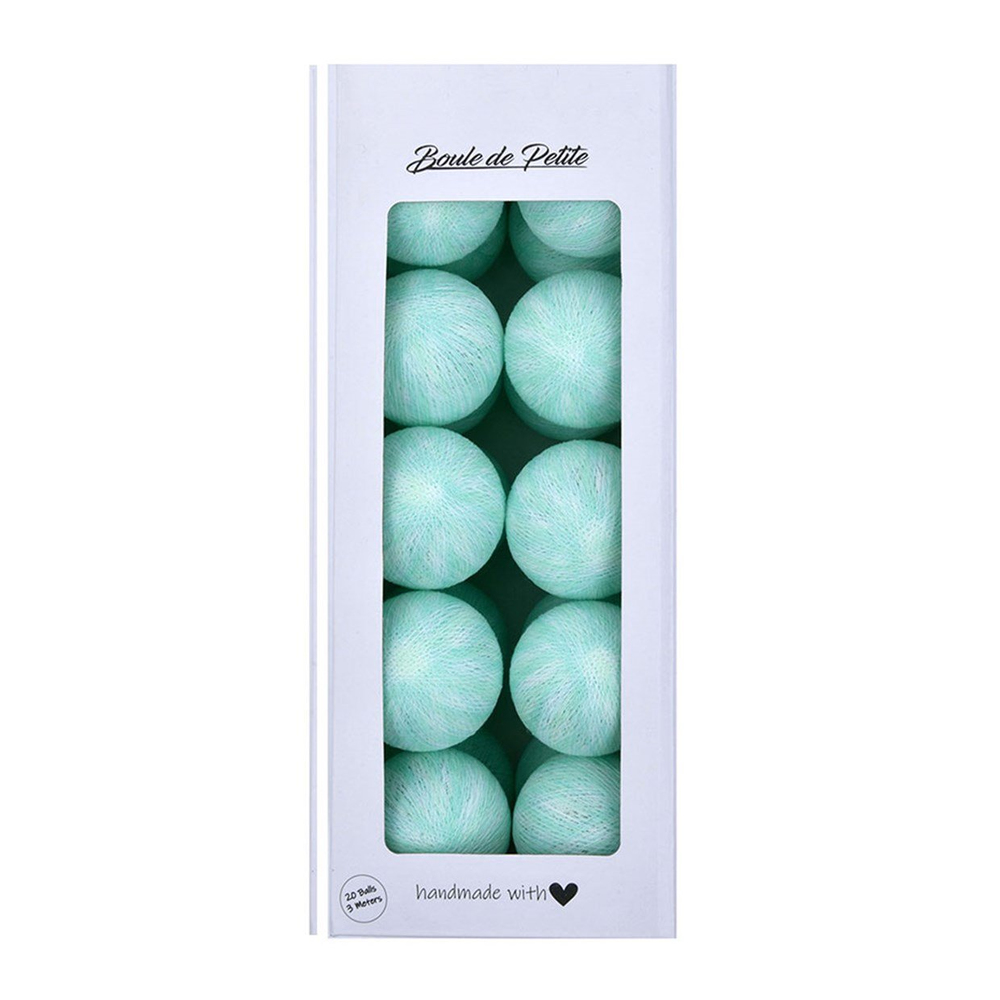 Boule de Petite Marble Water Green