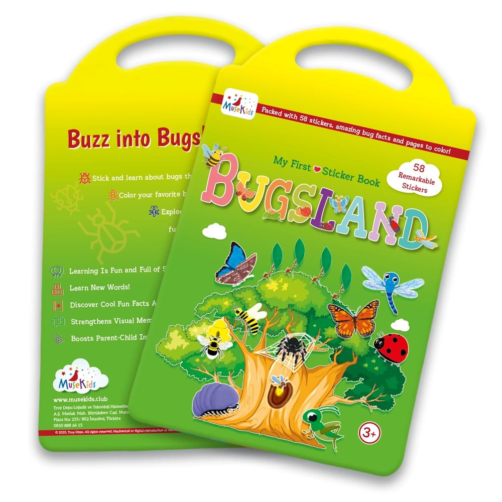 Bugsland Sticker Kitabı