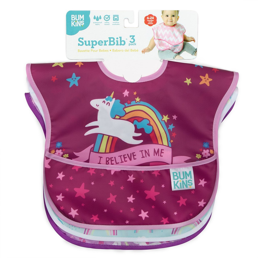 BUMKINS 3'lü SUPERBIB ÖNLÜK SETİ - UNICORN