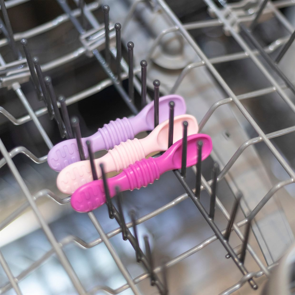 Bumkins Bumkins Silicone Dipping Spoons İlk Kaşık Setim Lollipop