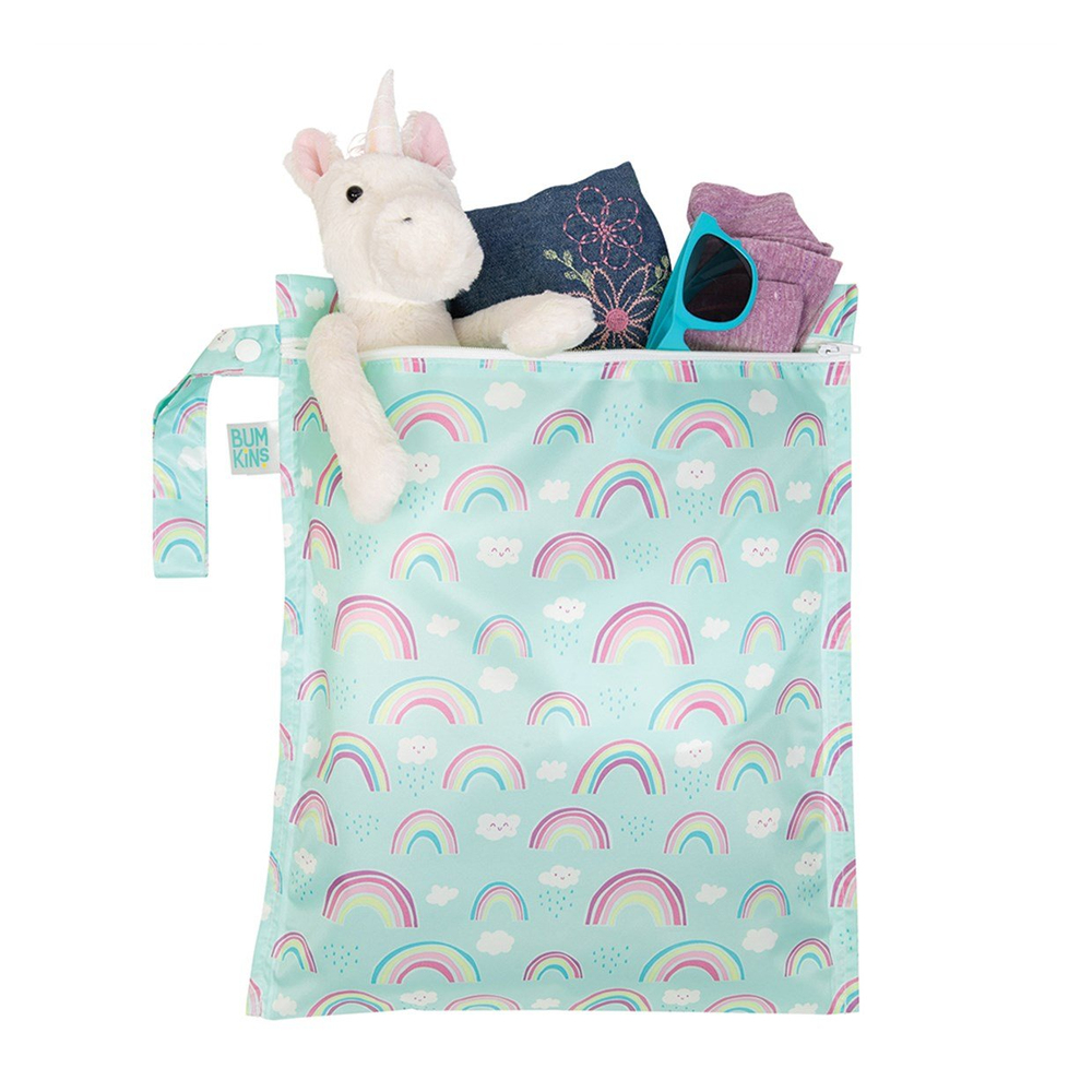 BUMKINS ISLAK - KİRLİ ÇANTASI - GÖKKUŞAĞI DESENLİ