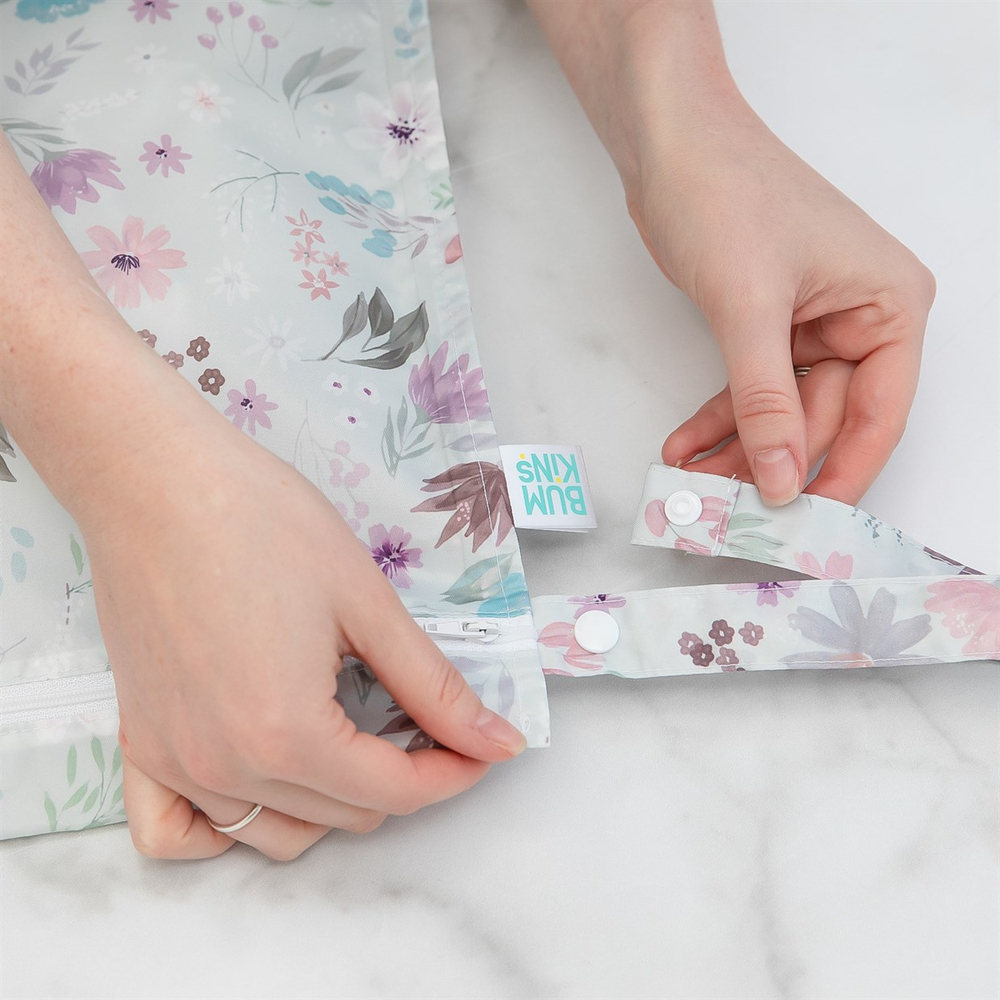 Bumkins Islak ve Kirli Çantası Floral