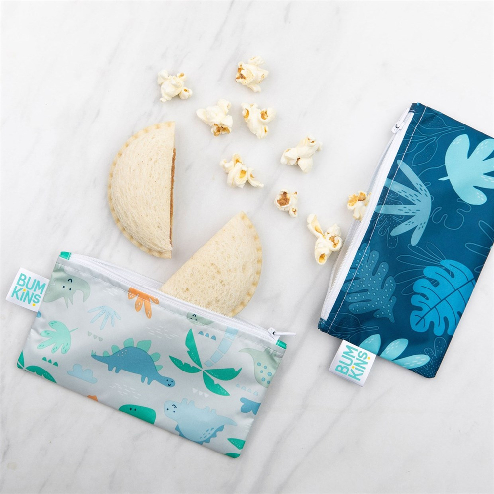 BUMKINS KÜÇÜK 2'li ATIŞTIRMA ÇANTASI - DİNOZOR