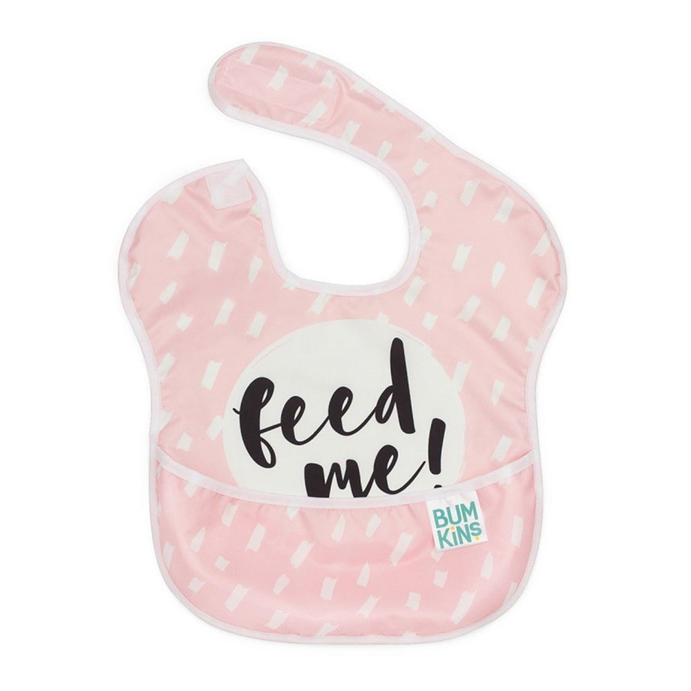 Bumkins Superbib Önlük Hearts Feed Me
