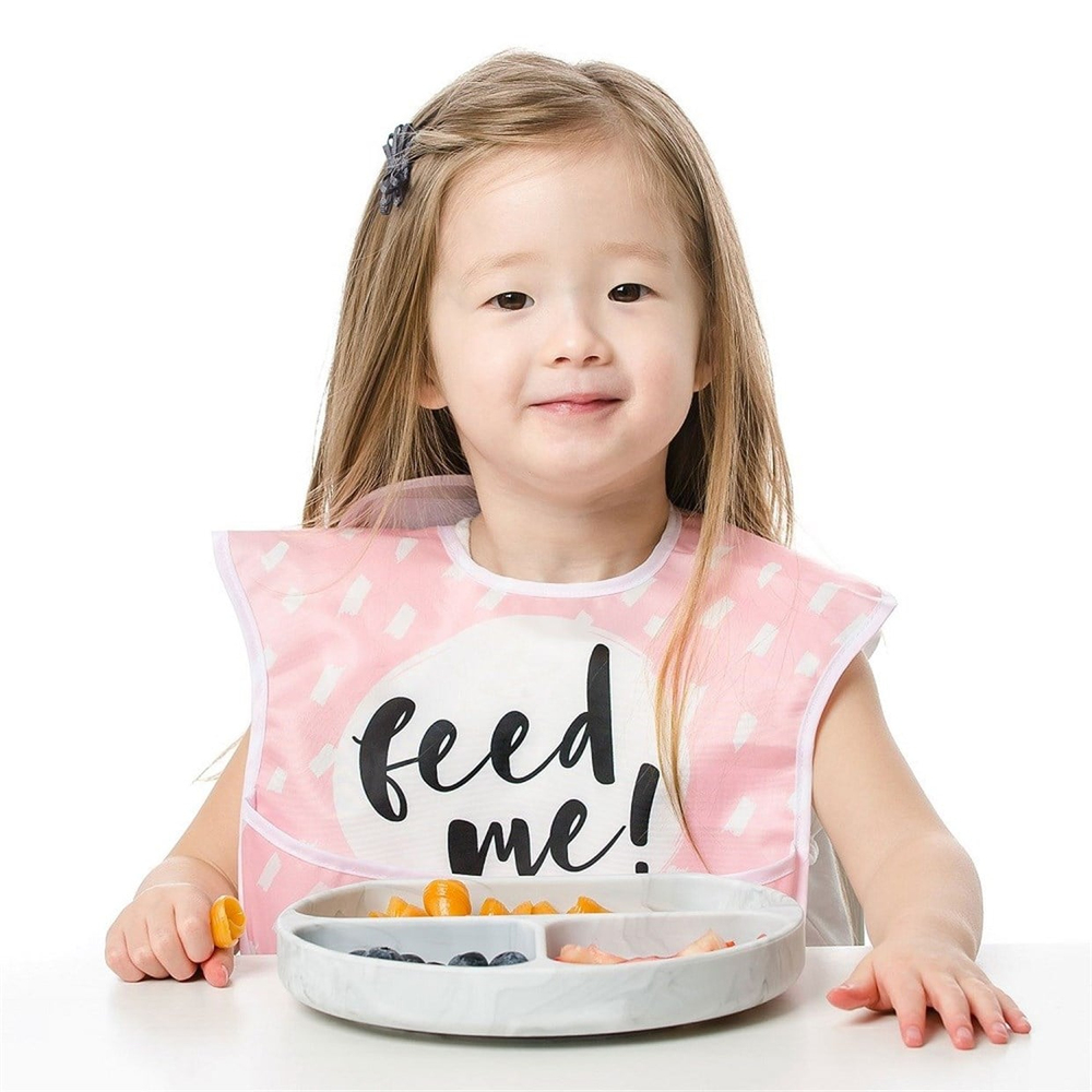 Bumkins Superbib Önlük Hearts Feed Me