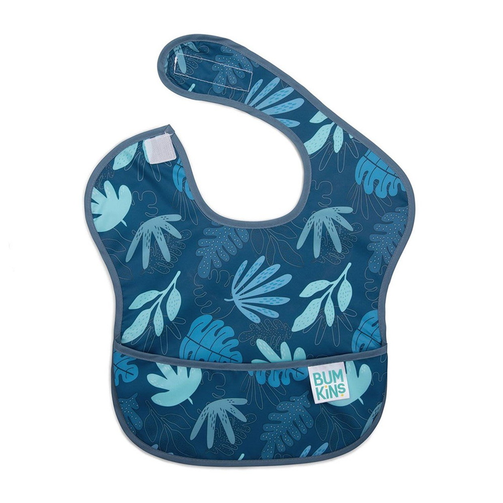 Bumkins Superbib Önlük Mavi Tropik