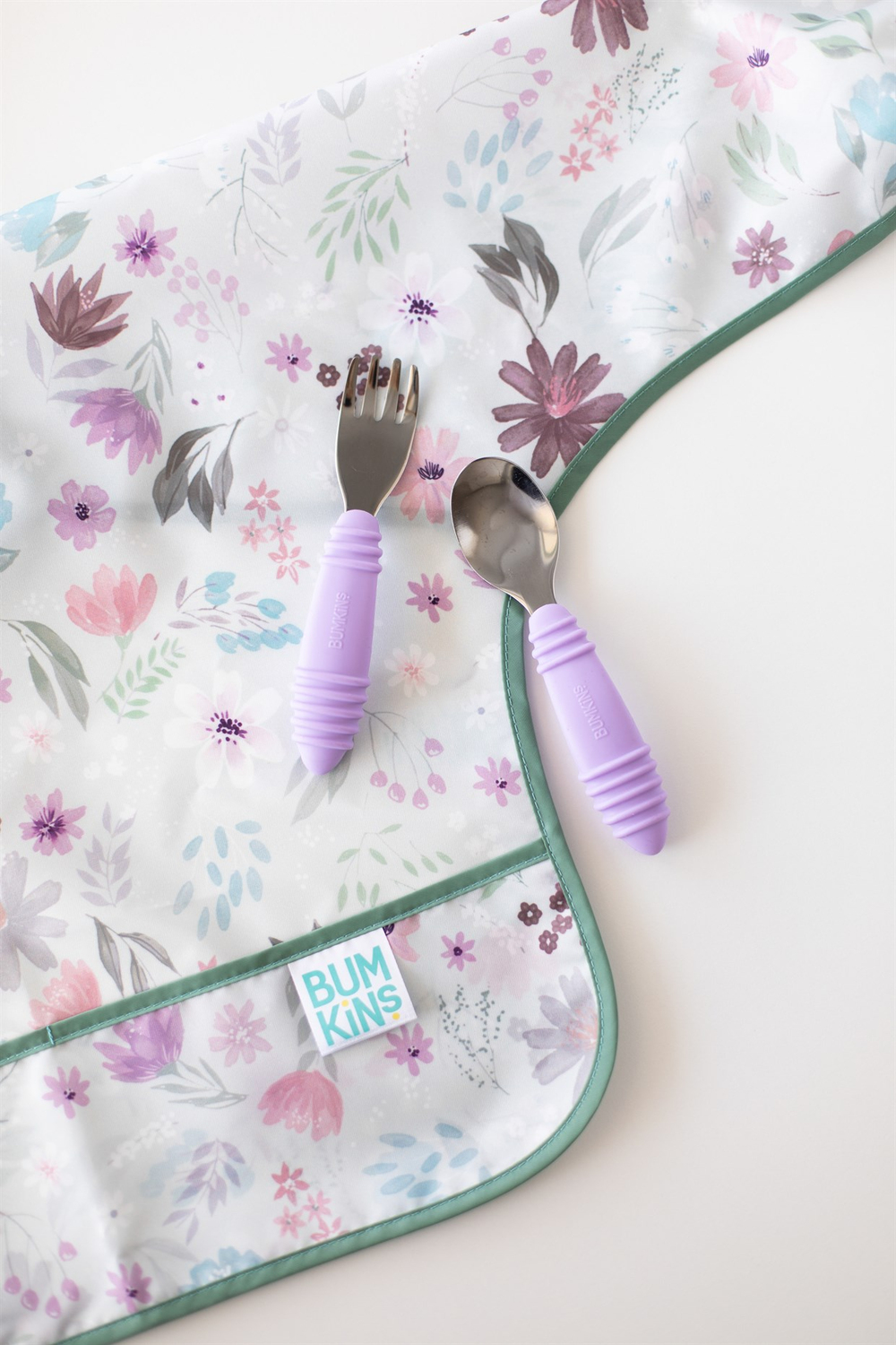 Bumkins Uzun Kollu Önlük Floral