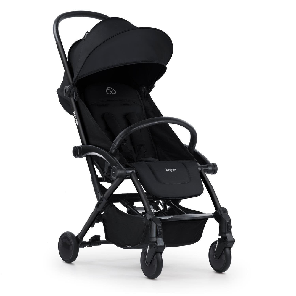 Bumprider Connect³ Bebek Arabası ve Portbebe Seti – Black | Yan Bakım Çantası Hediyeli