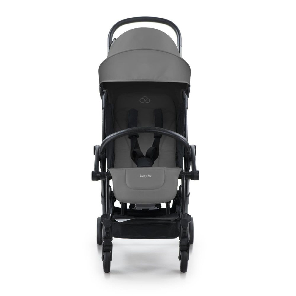 Bumprider Connect³ İkiz Bebek Arabası ve Portbebe Seti – Black & Grey | Yan Bakım Çantası Hediyeli
