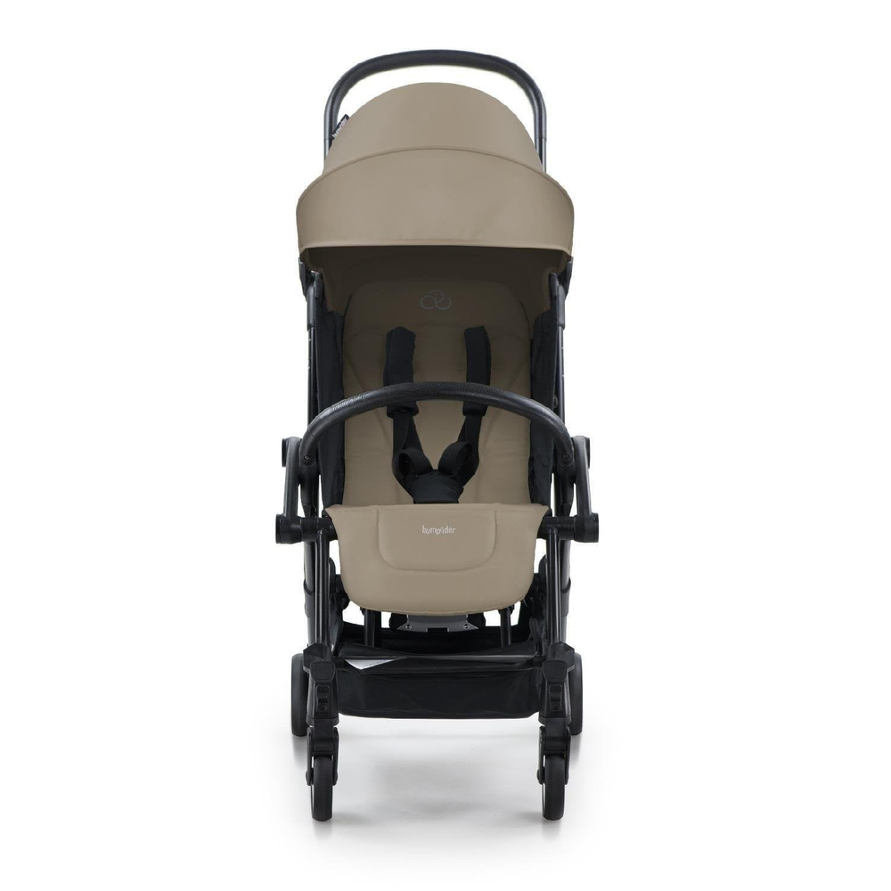 Bumprider Connect³ İkiz Bebek Arabası ve Portbebe Seti – Black & Sand | Yan Bakım Çantası Hediyeli