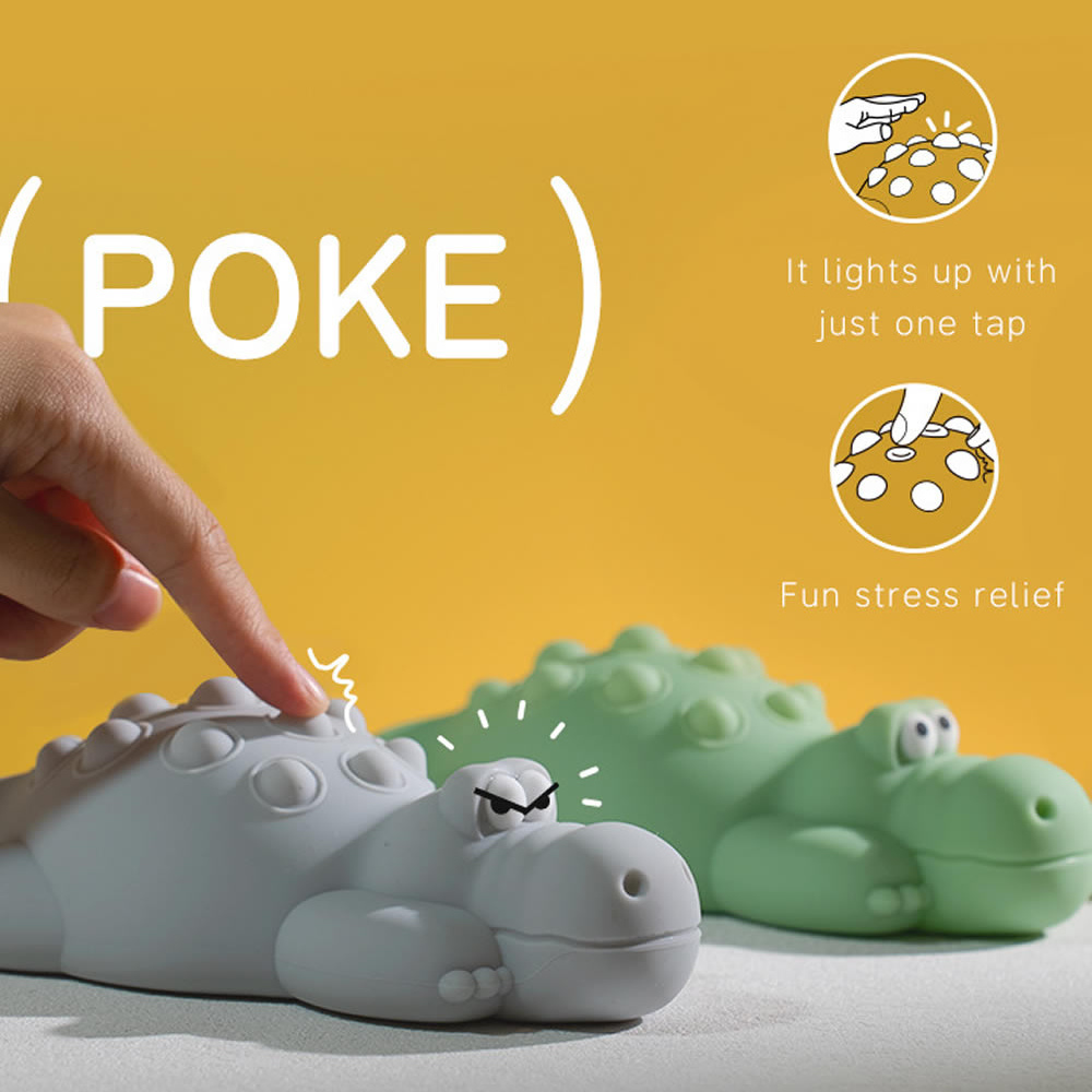 Acornia Sevimli Timsah Gece Lambası