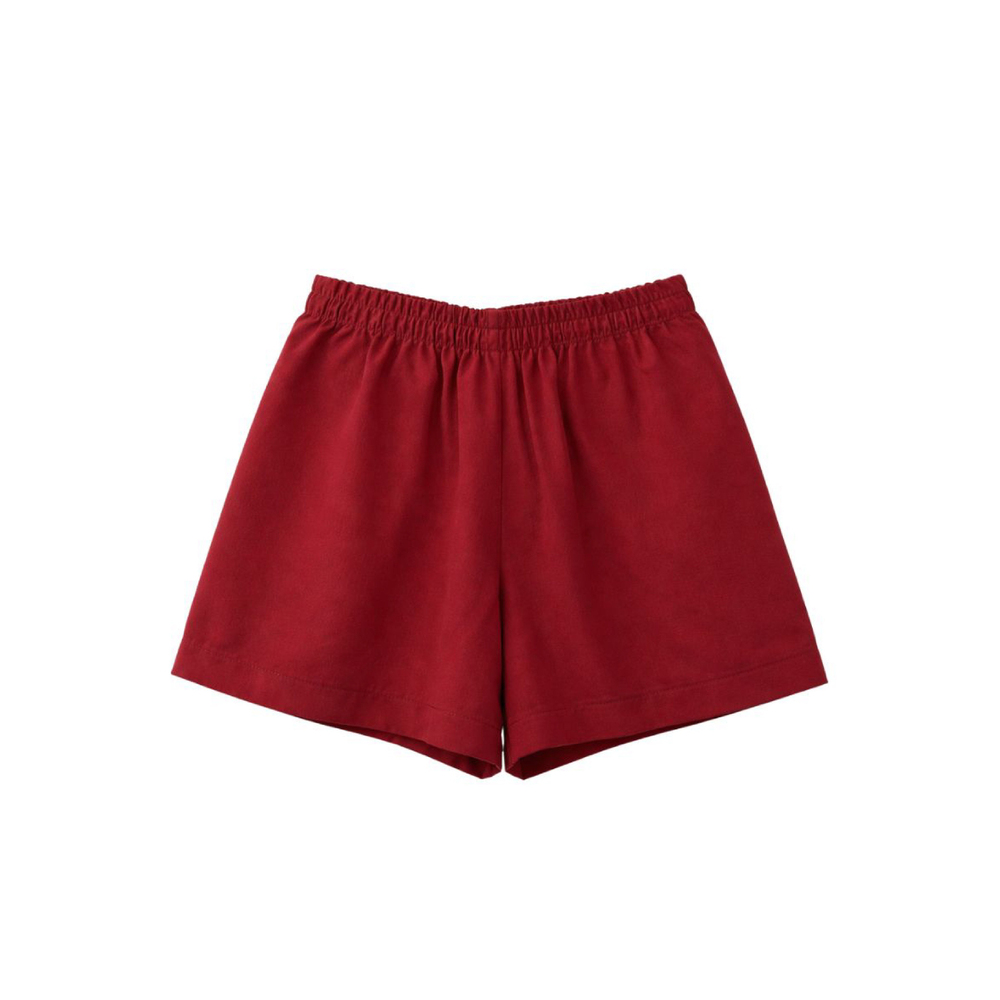 Midu & Fun Soft Cotton Bordo Şort
