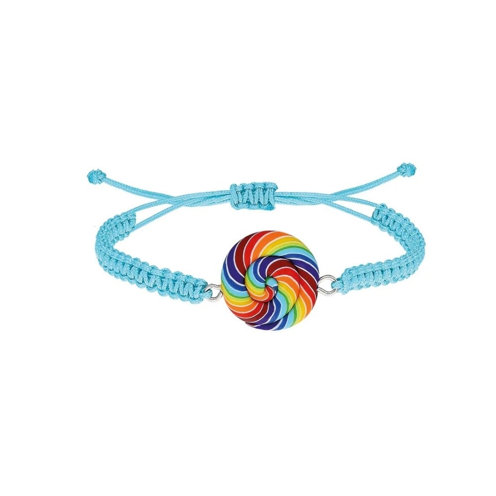 Tres Jolie Lollie Rainbow Lolipop Bileklik Turkuaz