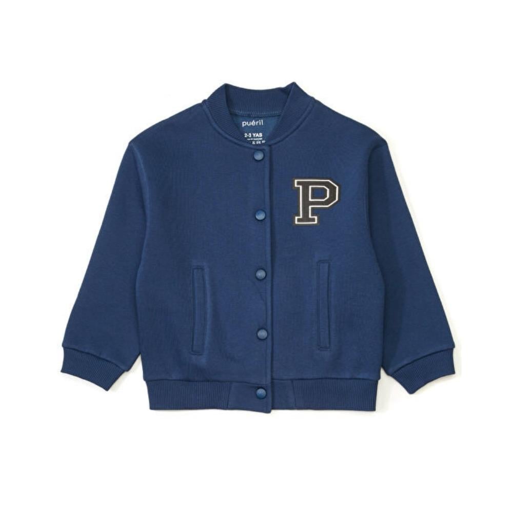 Pueril Kids Çocuk Bomber Ceket Şardonlu Denim