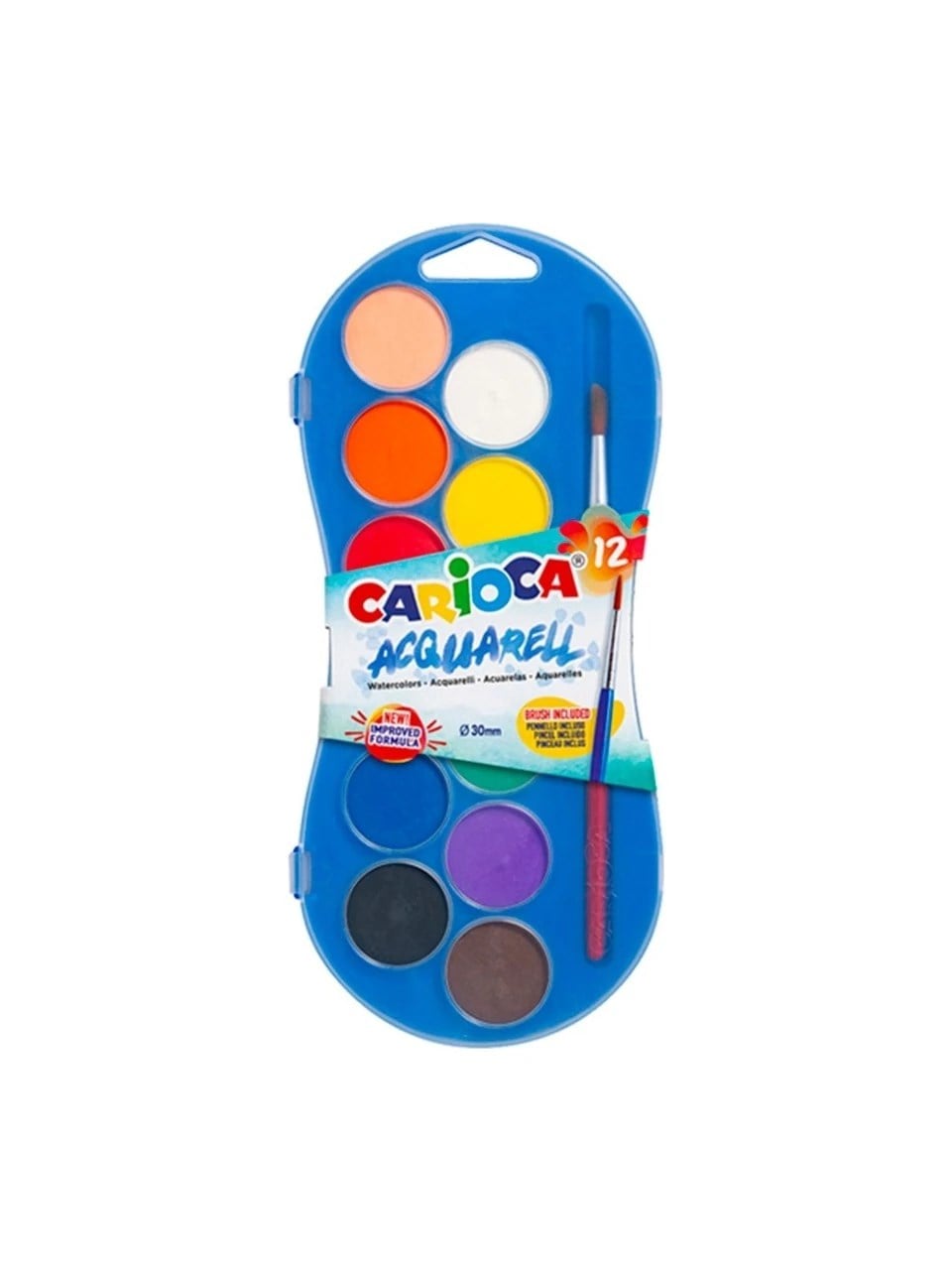 Carioca Sulu Boya 30mm. 12'li Yeni