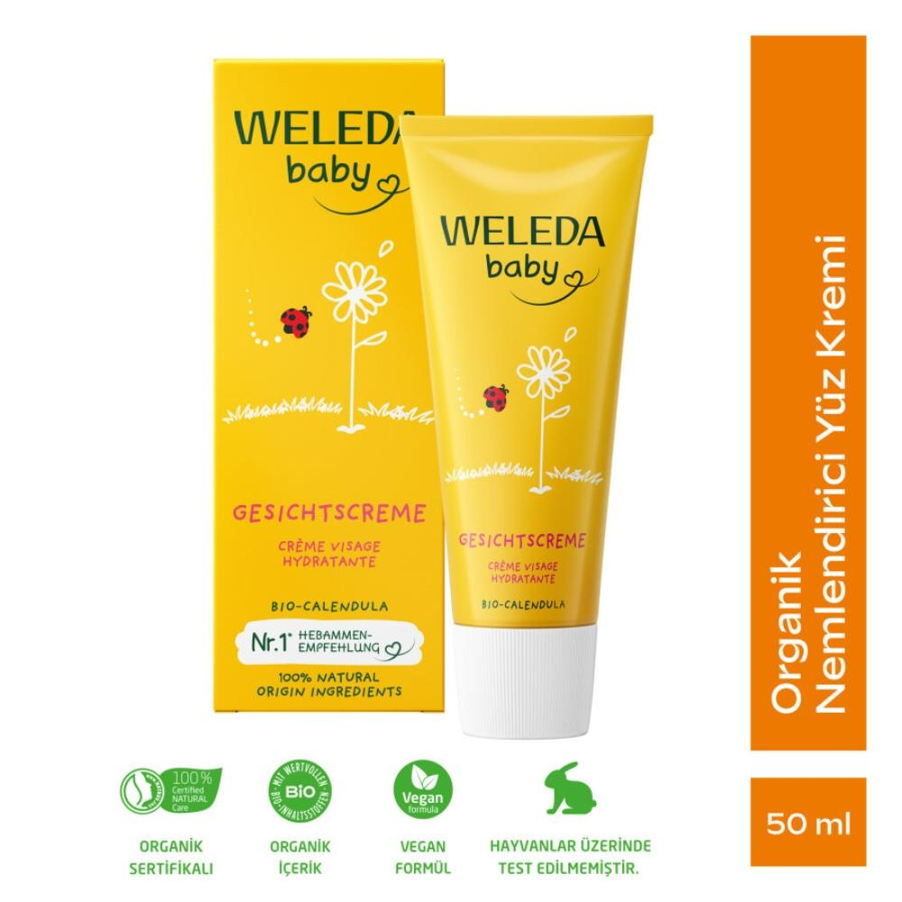 Weleda Calendula Organik Yüz Kremi 50 ml