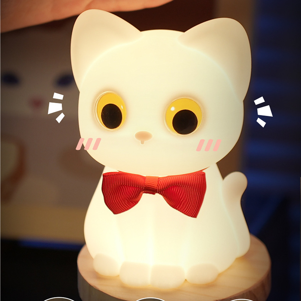 Acornia Sevimli Kedi Gece Lambası