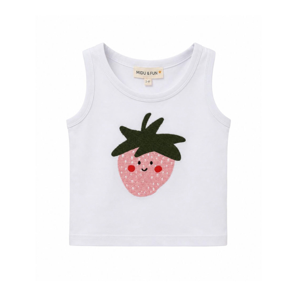 Midu & Fun Strawberry Beyaz Atlet