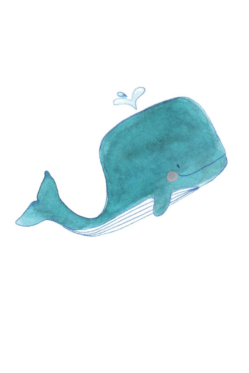 ÇERÇEVESİZ POSTER - WHALES NO 1