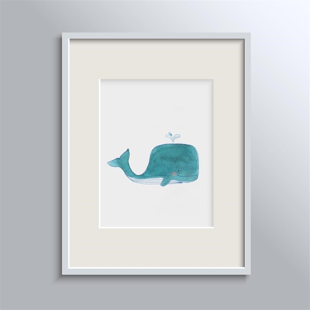 ÇERÇEVESİZ POSTER - WHALES NO 2