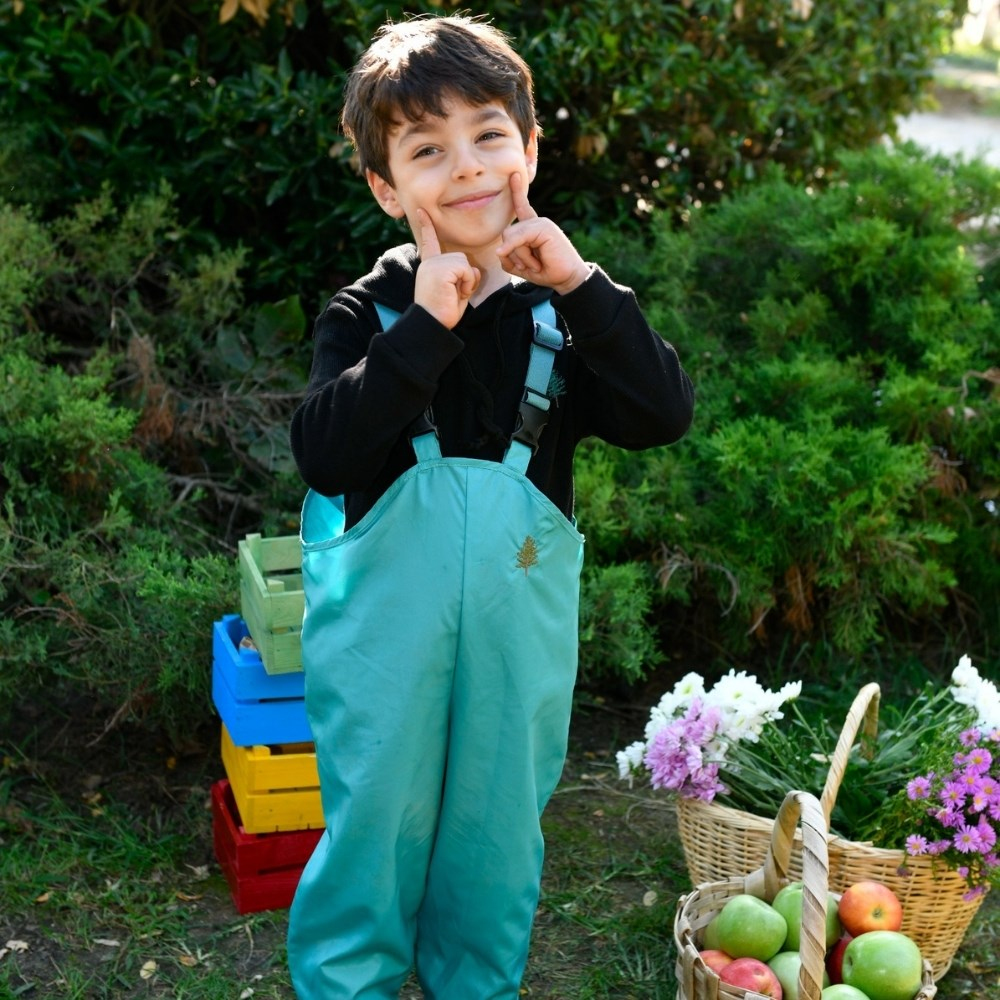 Green Attitude Su Geçirmez Yağmur Tulumu Yeşil