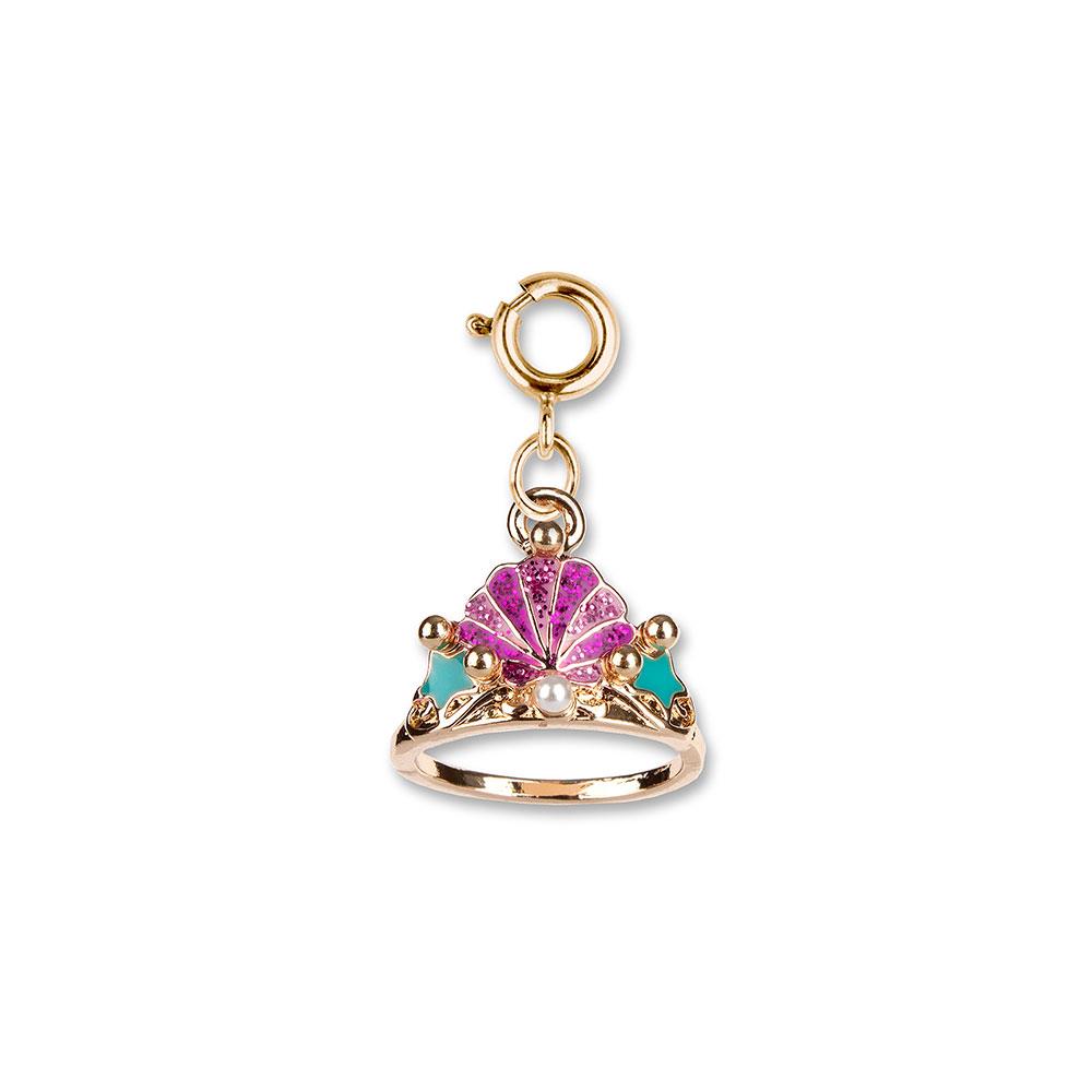 Charm It Gold Mermaid Tiara Charm