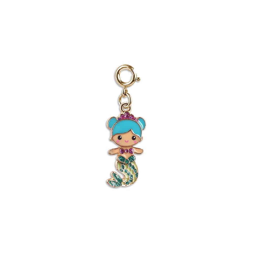 Charm It Gold Swivel Mermaid Charm