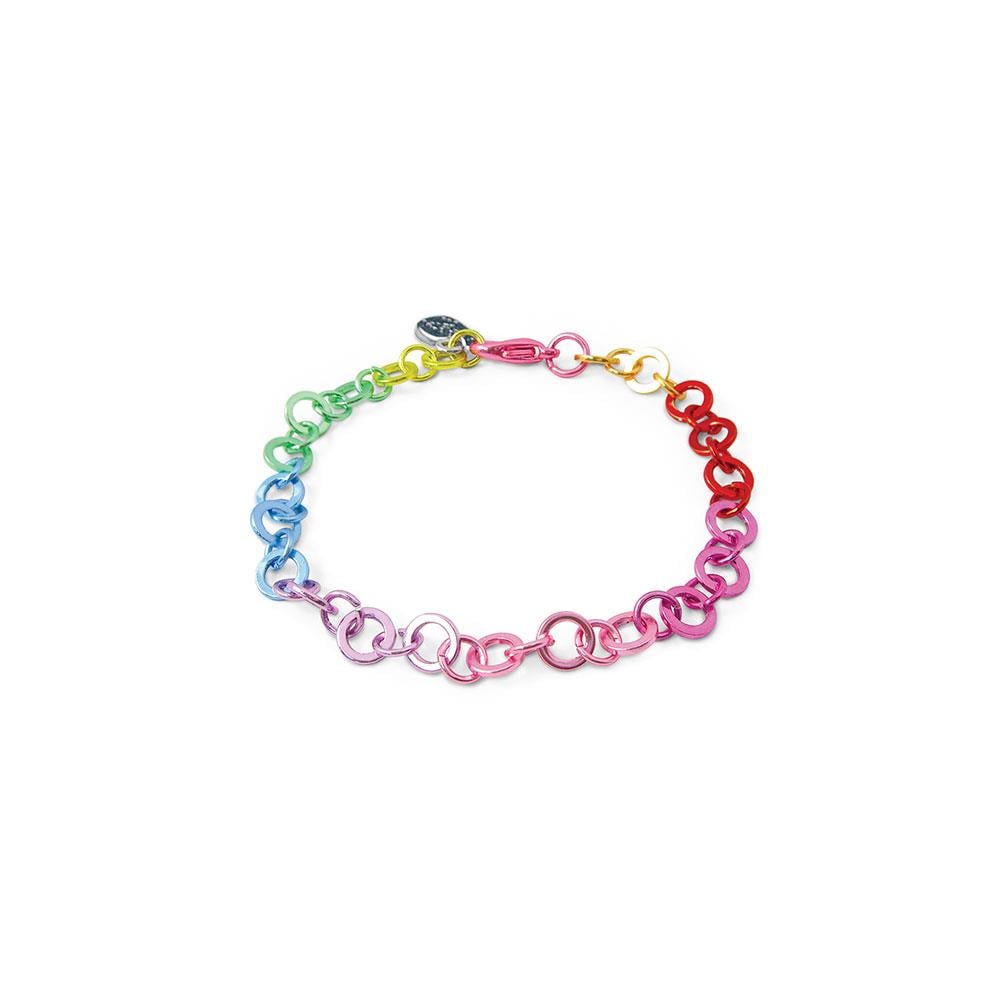 Charm It Rainbow Chain Bracelet