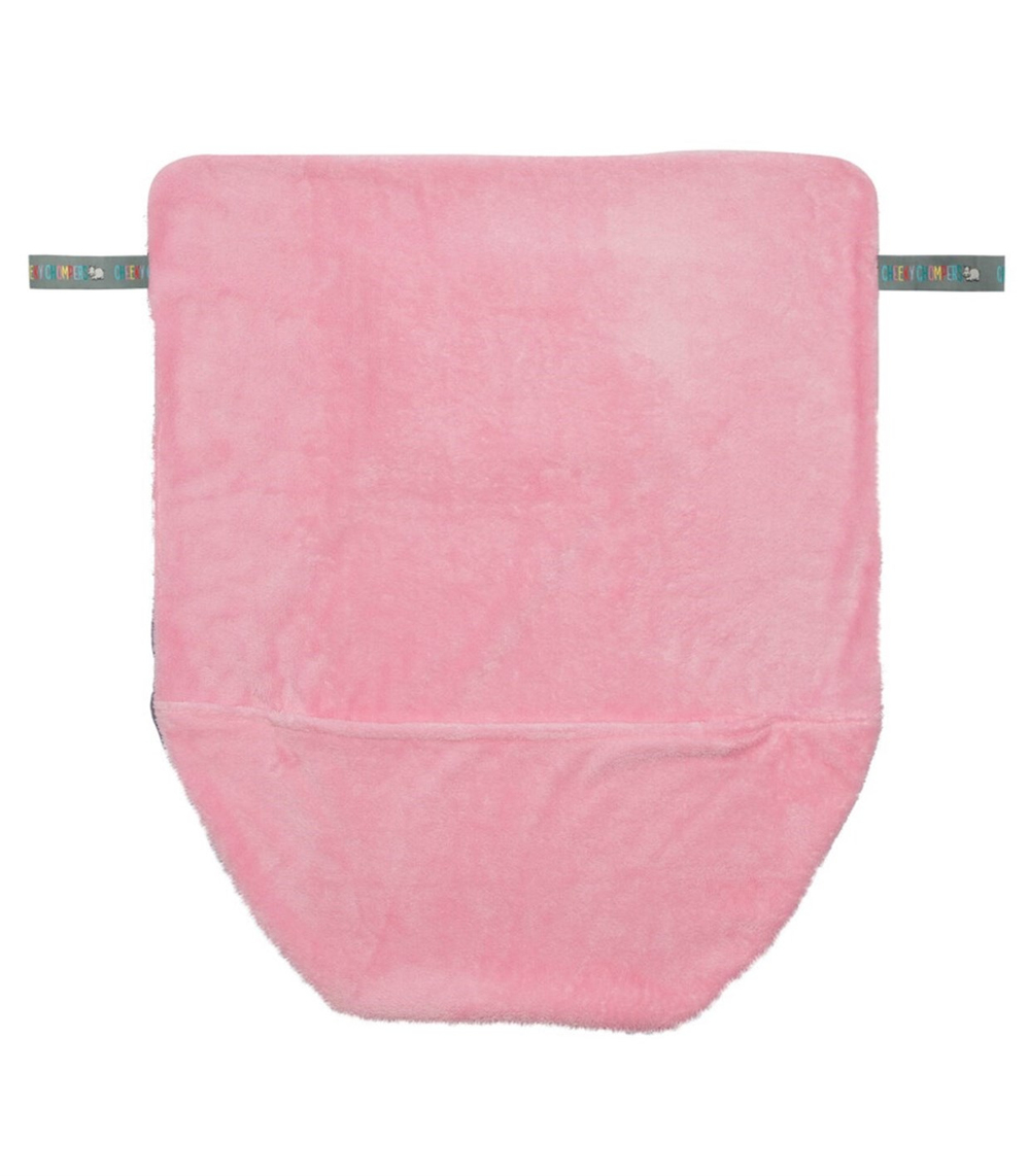 Cheeky Chompers Puset ve Bebek Battaniyesi (Polka Dot Pink)