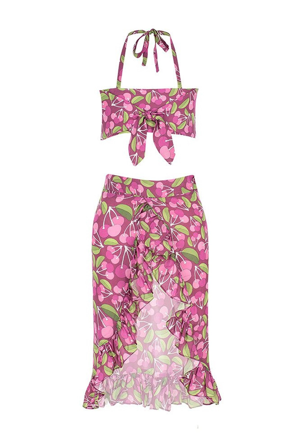 Cherry Love Pareo Set