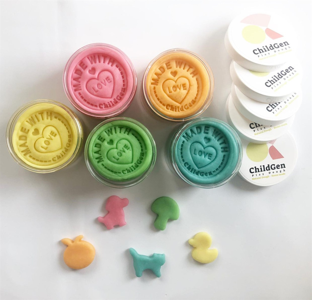 CHILDGEN PLAY DOUGH 5'Lİ KÜÇÜK BOY SET - 125 GR x 5