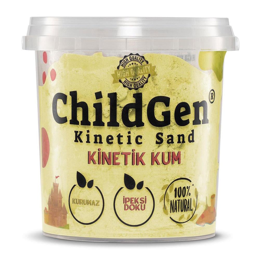 Childgen Play Dough Kinetik Kum Sarı 500 gr
