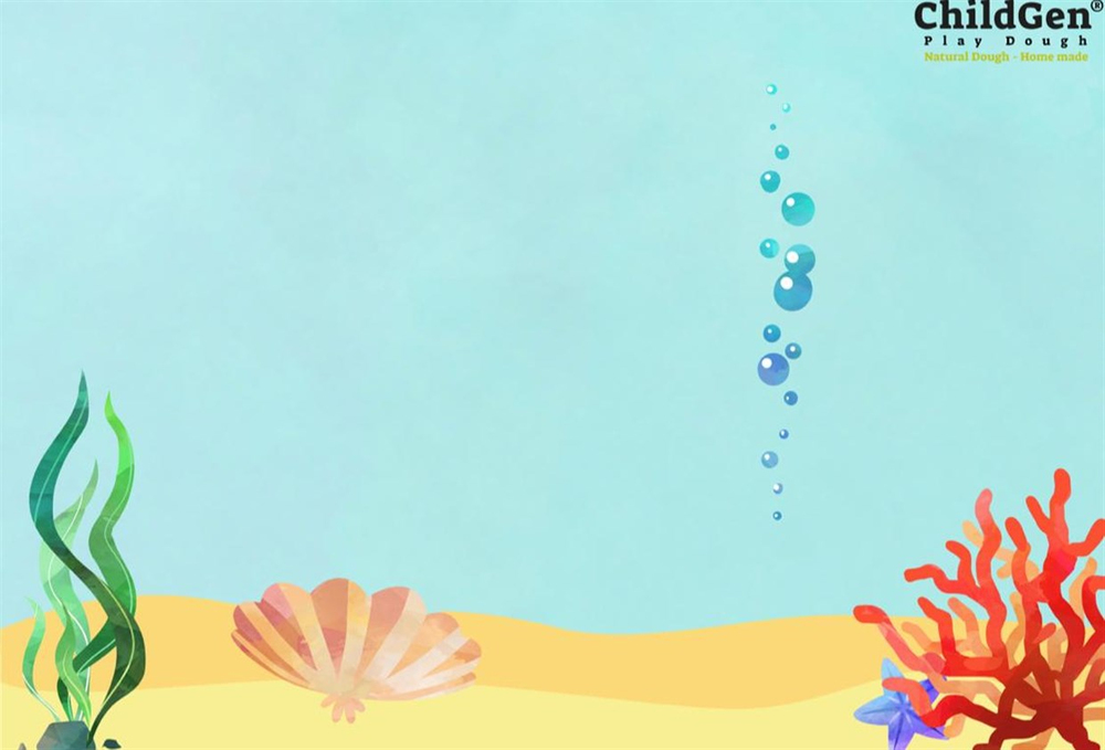 CHILDGEN PLAY DOUGH OYUN MATI - DENİZALTI
