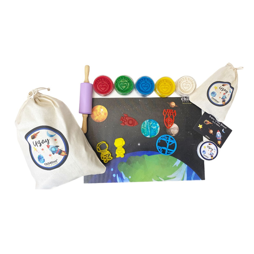 CHILDGEN PLAY DOUGH - UZAY SET