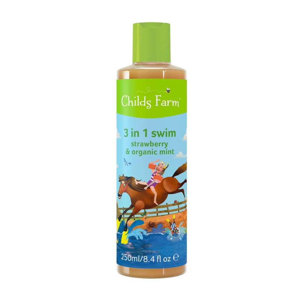 Childs Farm Çilek ve Organik Nane Özlü Yüzme Sonrası Şampuanı 250ml