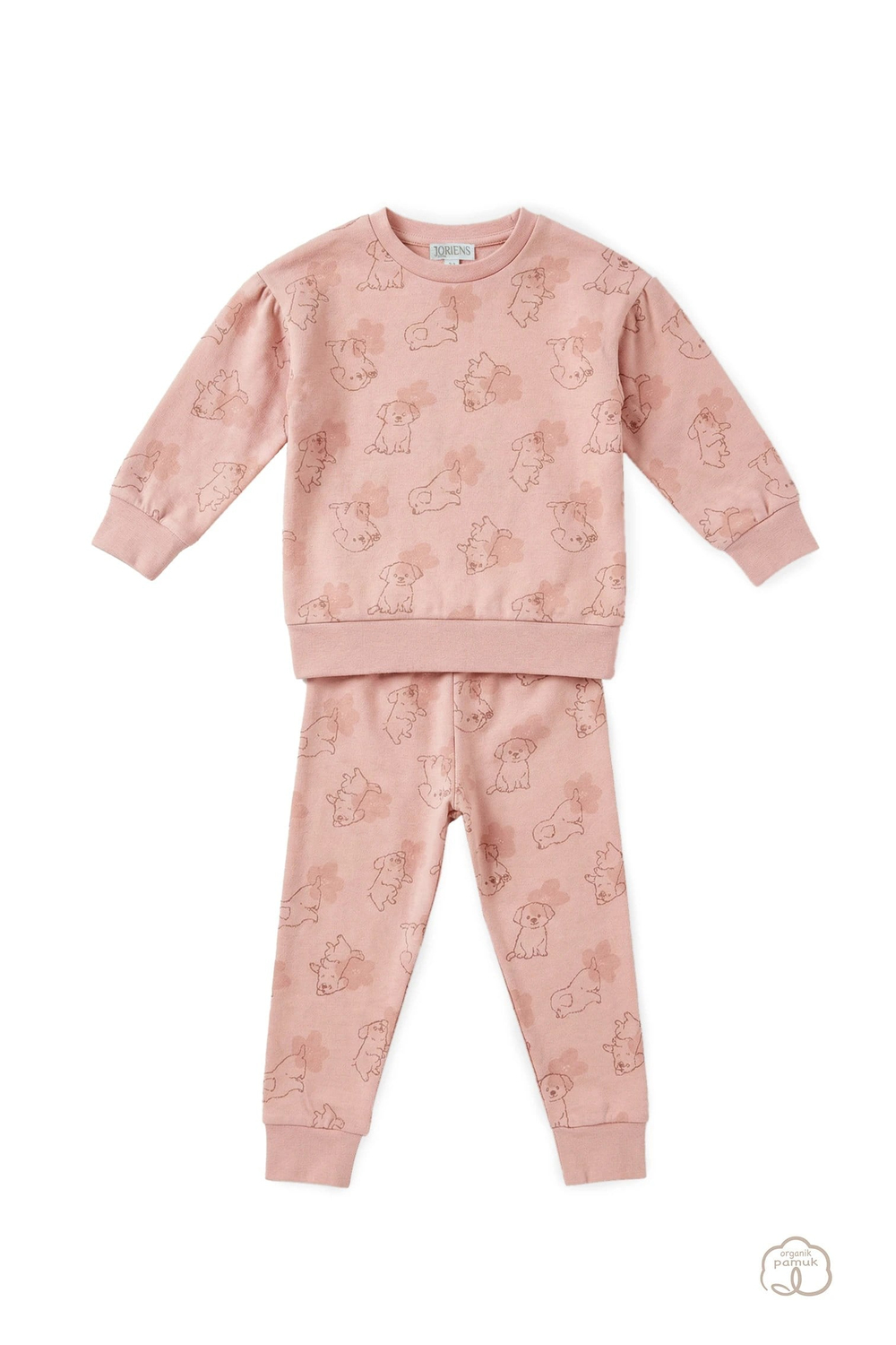 Çiçekçi Köpek Pijama Takımı