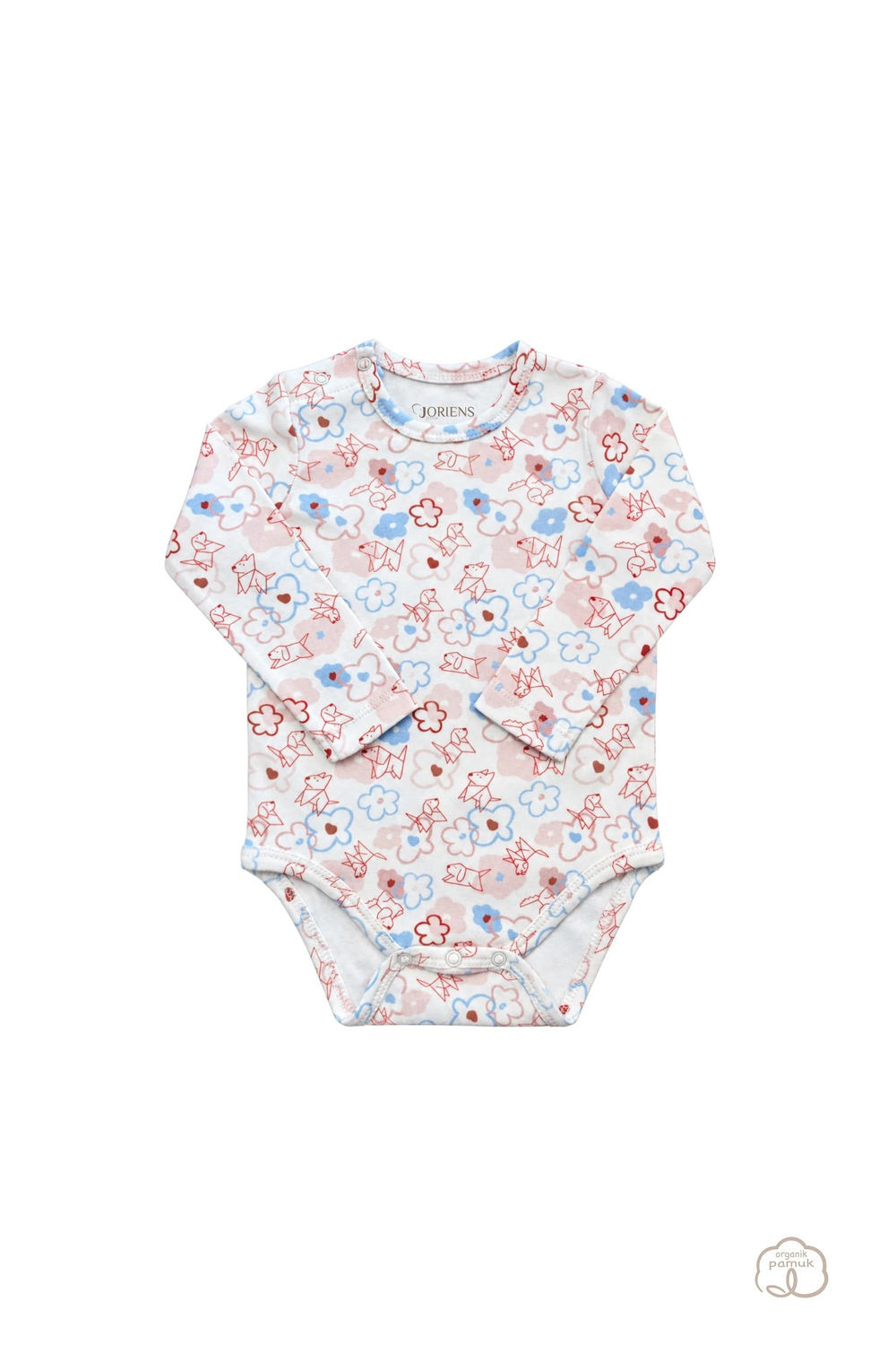 Çiçekçi Köpekler Bodysuit