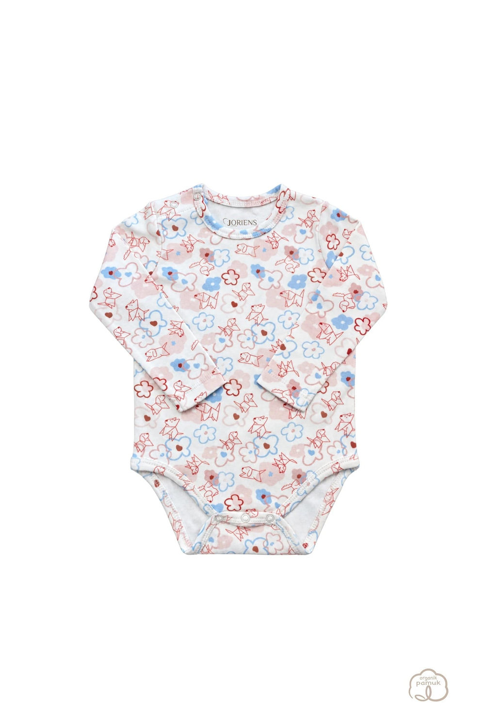 Çiçekçi Köpekler Bodysuit
