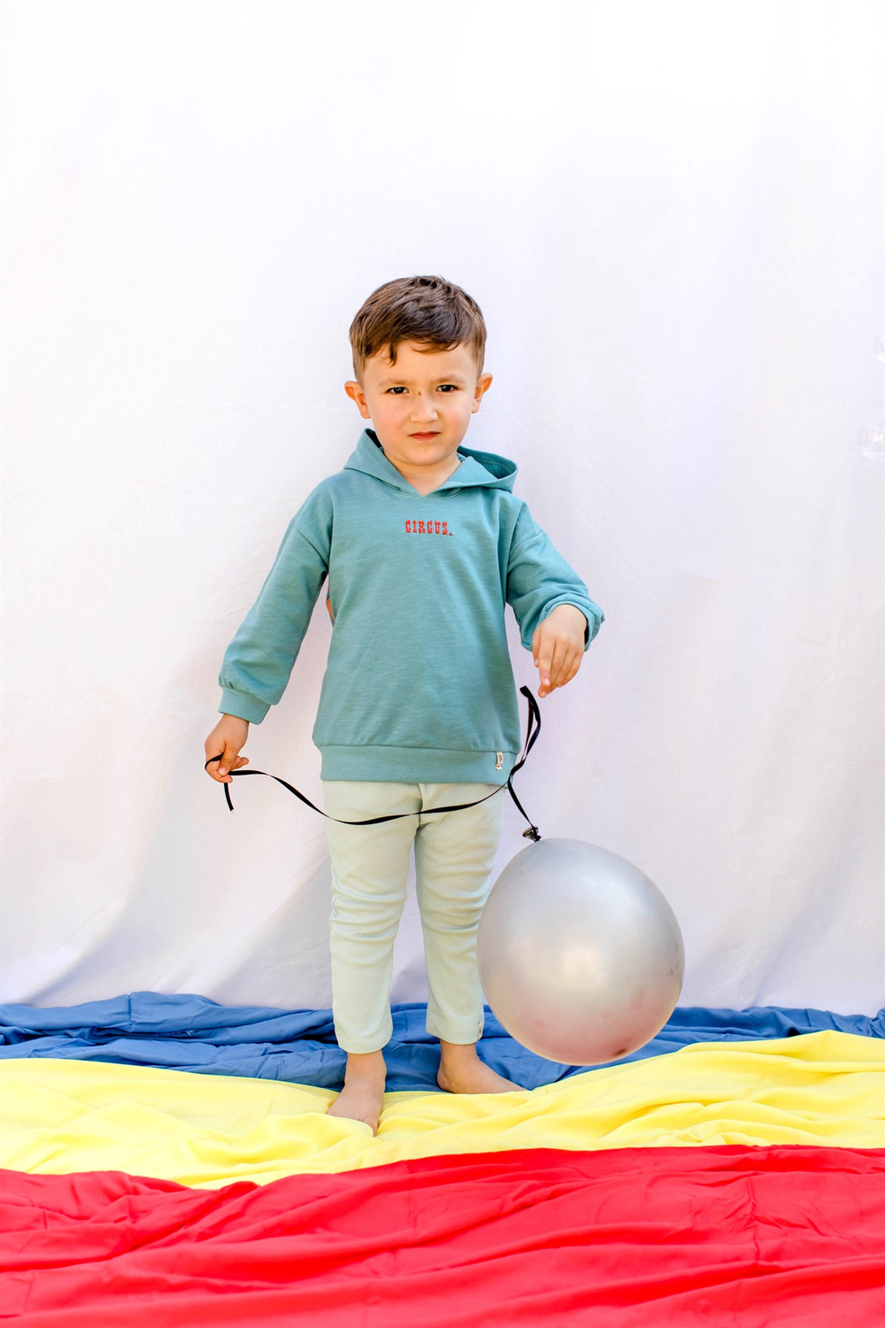 Circus Junior Laughing Oversize Unisex Hoodie
