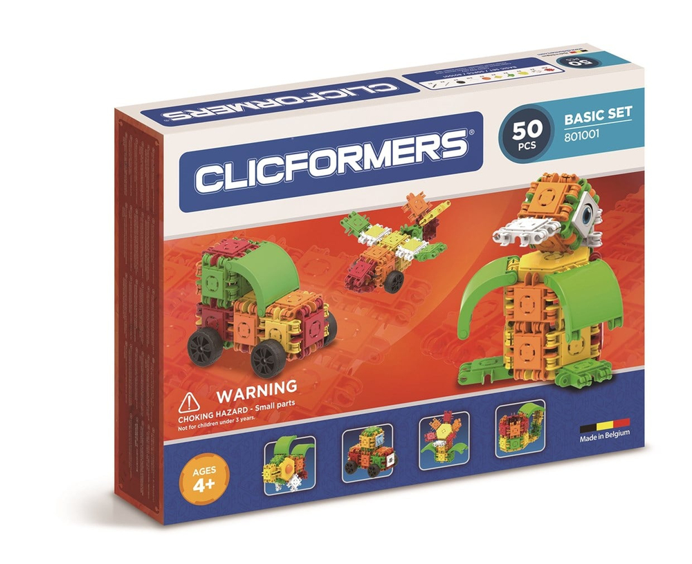Clicformers - Basic Set - 50 pcs