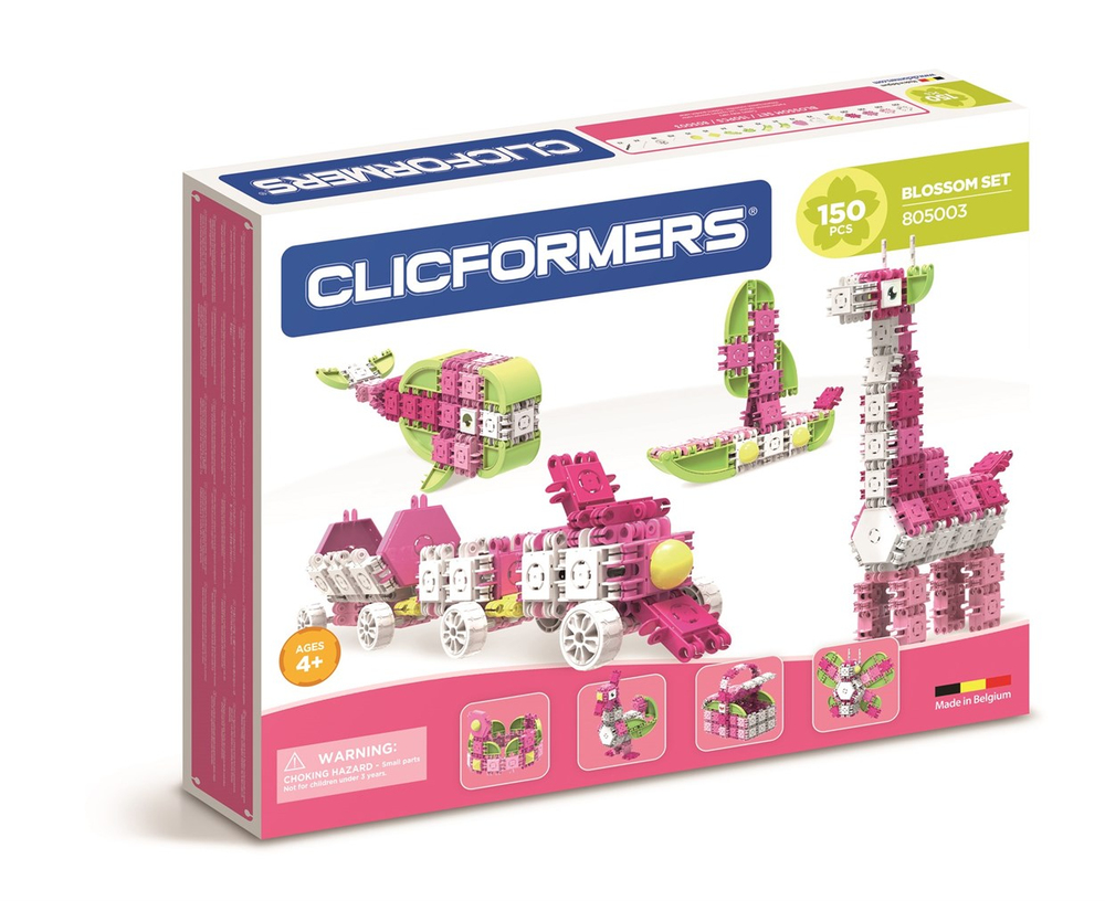Clicformers - Blossom Set - 150 pcs