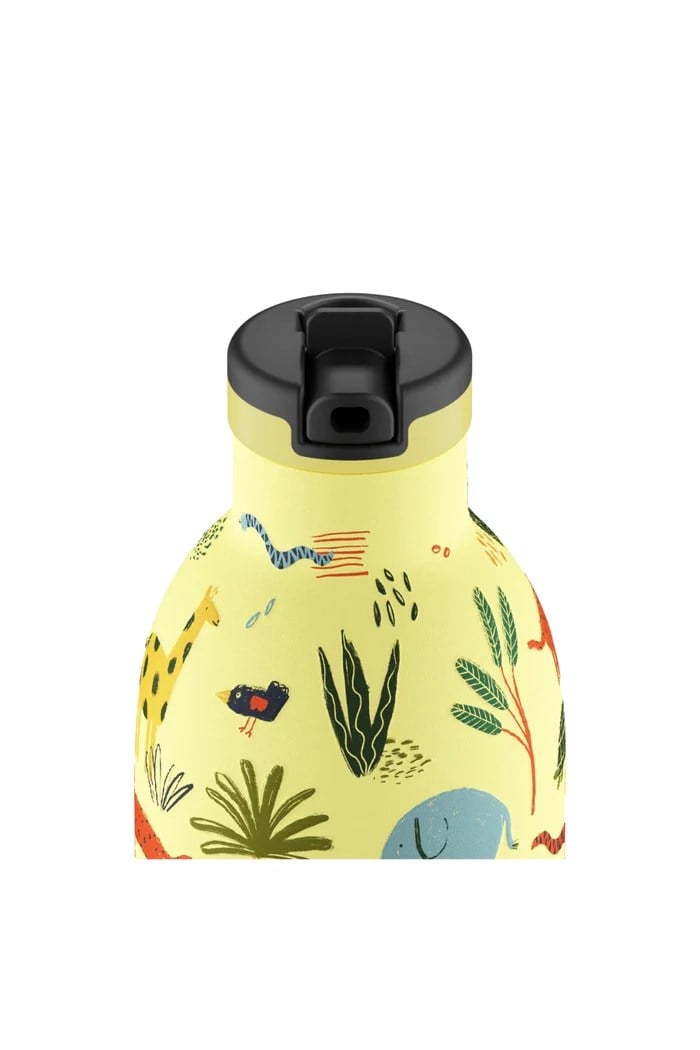 Clima Bottle Jungle Friends Pipetli Paslanmaz Çelik Termos 330 Ml