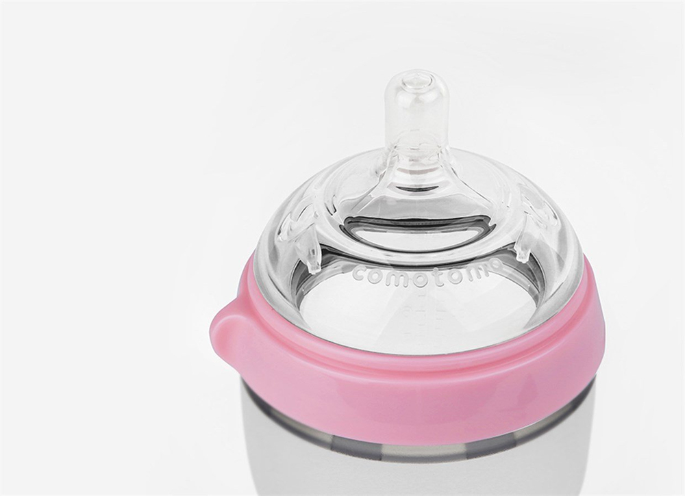 Comotomo Biberon 150 ml Pembe