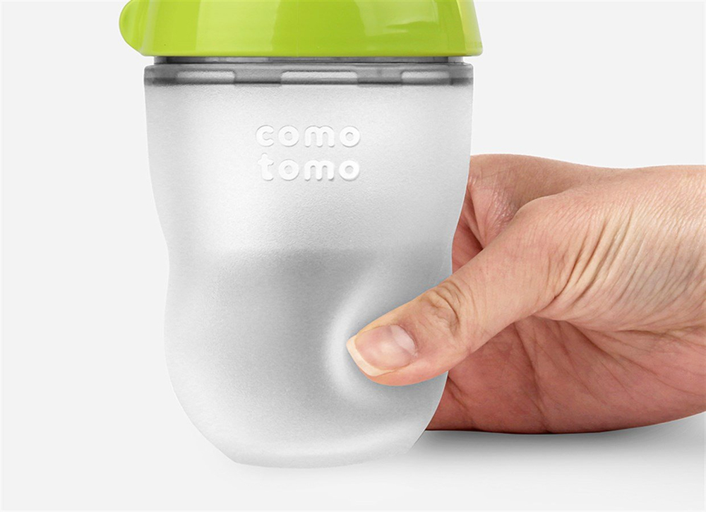 Comotomo Biberon 150 ml Yeşil